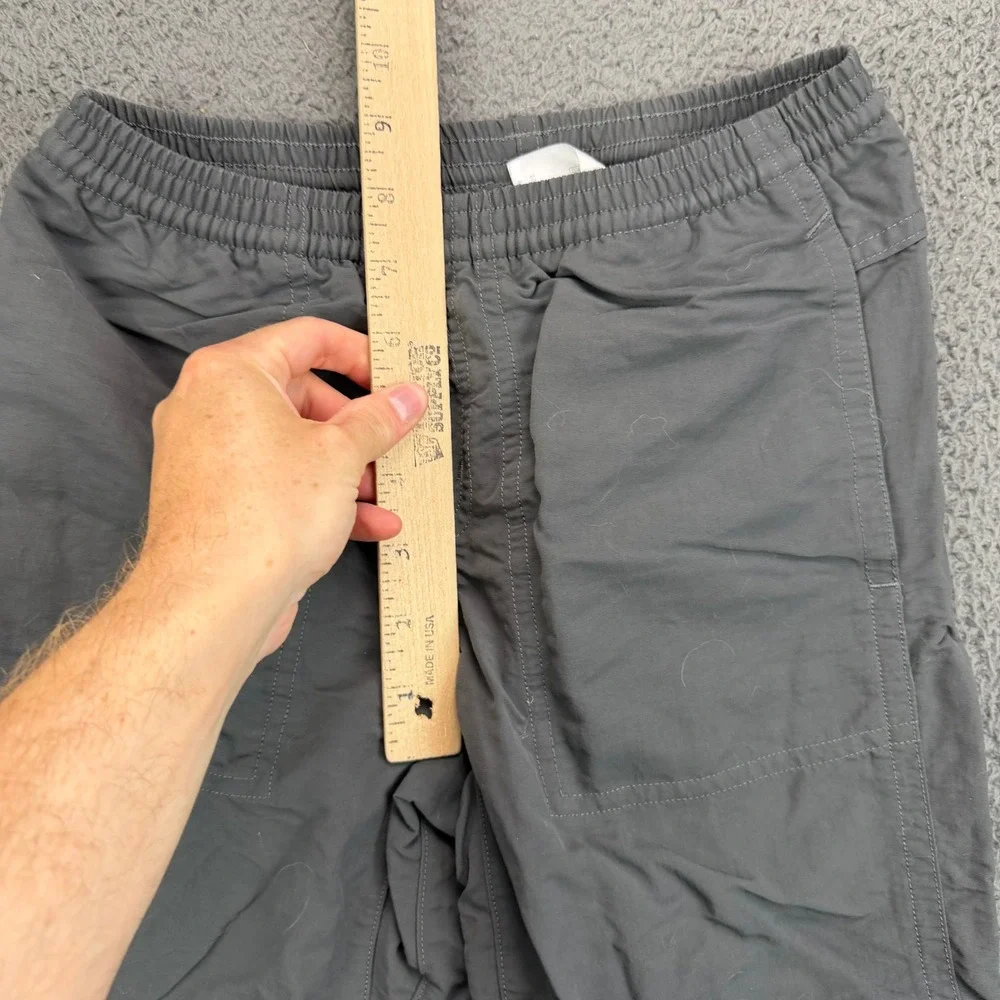 Patagonia Kids Baggies‎ Pants Forge Grey Nylon Elastic Waist Jogger Medium M